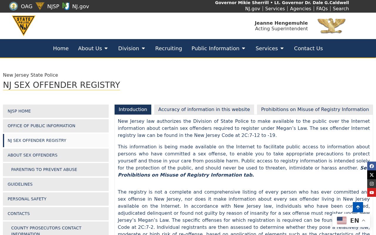Pennsauken residents directory New Jersey official registry access page
