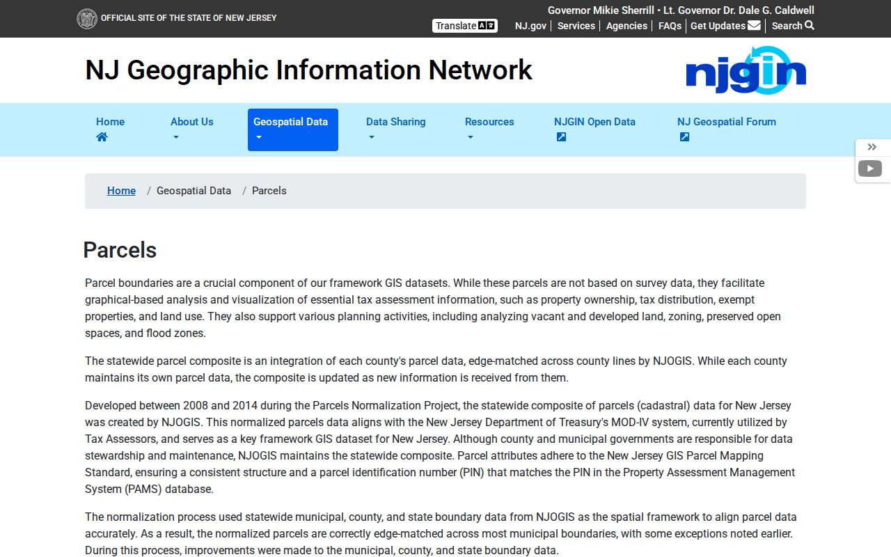 Pennsauken ZIP code directory New Jersey parcel-data information